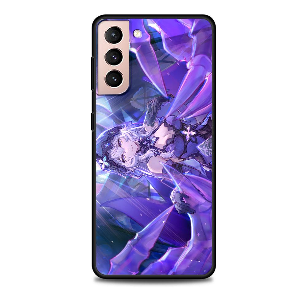 Чехол Black Swan Star Rail Sparkle для Samsung Galaxy S23 S21 S22 S20 FE S9 S10 S24 Ultra S10e S9 Plus Мягкий черный ТПУ чехол для телефона
