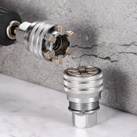 Многофункциональный универсальный торцевой ключ Инструмент Регулируемый динамометрический ключ с трещоткой с высоким крутящим моментом Адаптер Инструмент для обслуживания