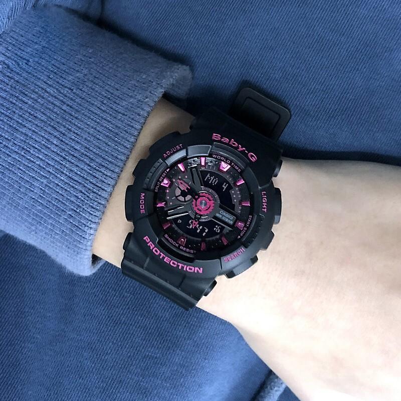 Casio Baby-G BA-111-1A Черные Часы BA-111-1A BA-111-1A