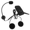 Мотоциклетная Bluetooth-гарнитура для внутренней связи Handsfree Водонепроницаемый шлем 1200 м Беспроводная связь в режиме реального времени