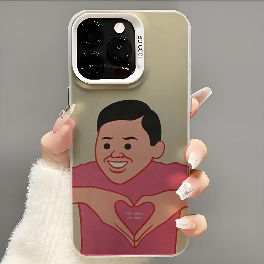 Чехол для телефона Art Joan C-Cornella с забавным рисунком для iPhone 14 16 15 11 12 13 Pro Max Mini Plus, противоударный чехол.