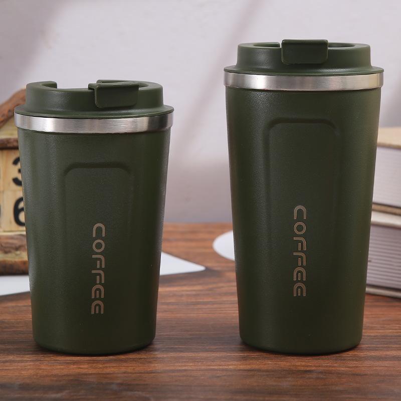 Manufacturer's second-generation American random cup, stainless steel coffee cup, thermal insulation water cup, portable handheld mug
