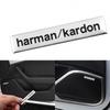 4/10/20 шт. Высококачественный металлический значок-эмблема harman/kardon для автомобильного Hi-Fi динамика, стереозначок, наклейка, аксессуары для стайлинга автомобиля