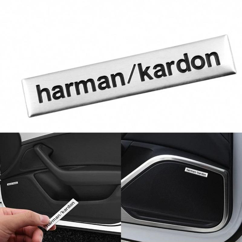 4/10/20 шт. Высококачественный металлический значок-эмблема harman/kardon для автомобильного Hi-Fi динамика, стереозначок, наклейка, аксессуары для стайлинга автомобиля