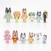 12pcs PVC Action Figures Set for Kids Gift, Bluey Family and Friends