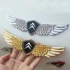 ASW1  Car Front Trunk Side Wings Badge Sticker Emblem for Citroen C1 C3 C4 C5 DS3 DS4 DS5 Berlingo Jumpy C-ELYSEE Cactus Accessories