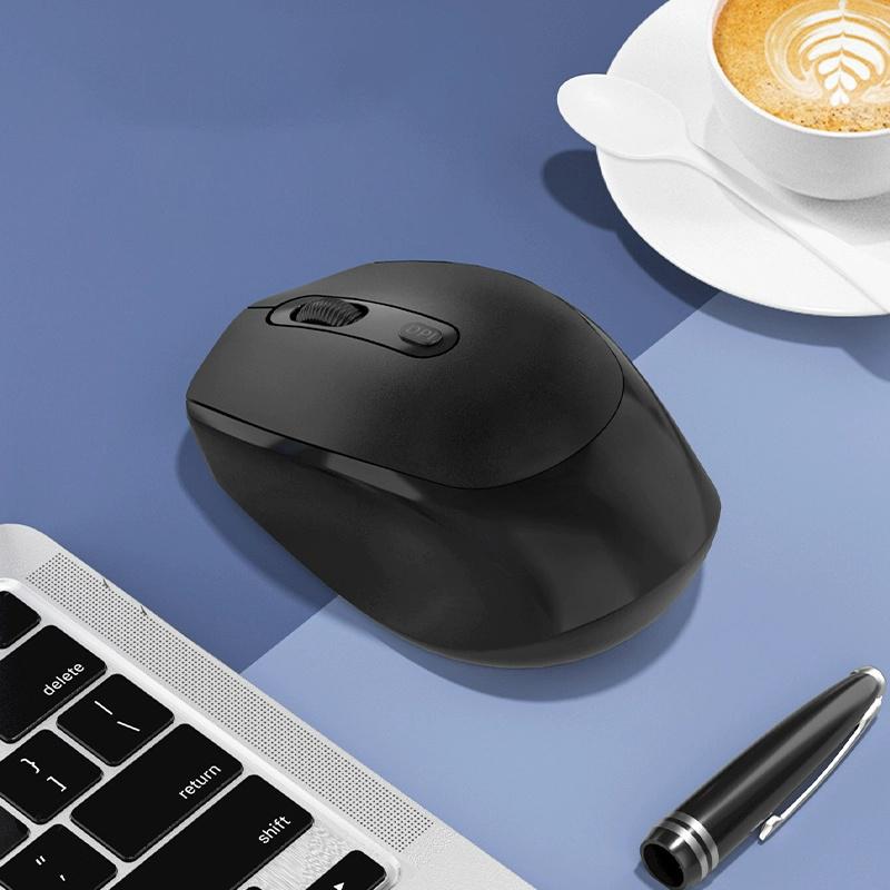 Беспроводная мышь с поддержкой Bluetooth Эргономичная компьютерная мышь ПК Оптическая мышь с USB-приемником 2,4 ГГц Беспроводные мыши Для ноутбука