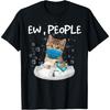 British Shorthair Cat Ew People Wearing A Face Mask Kitty T-Shirt