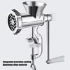3-in-1 Manual Meat Grinder with Sausage Stuffing Tube Table Clamp Meat Grinder Hand-cranked Mincer Home Meat Processing Tool
