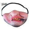 Halloween Pet Supplies Funny Dog Masque, PU Foam Scary Face Costume, Realistic Mouth Masque for with Elastic Band Dress Up, Holiday Party, Photo Props