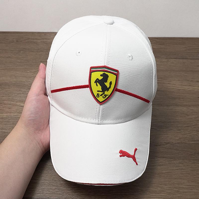 Men and Woman's Baseball Caps Adjustable Casual Embroidered Car Emblem Sun Hat Visor Hats For Ferrari Roma Spider SF90 LaFerrari