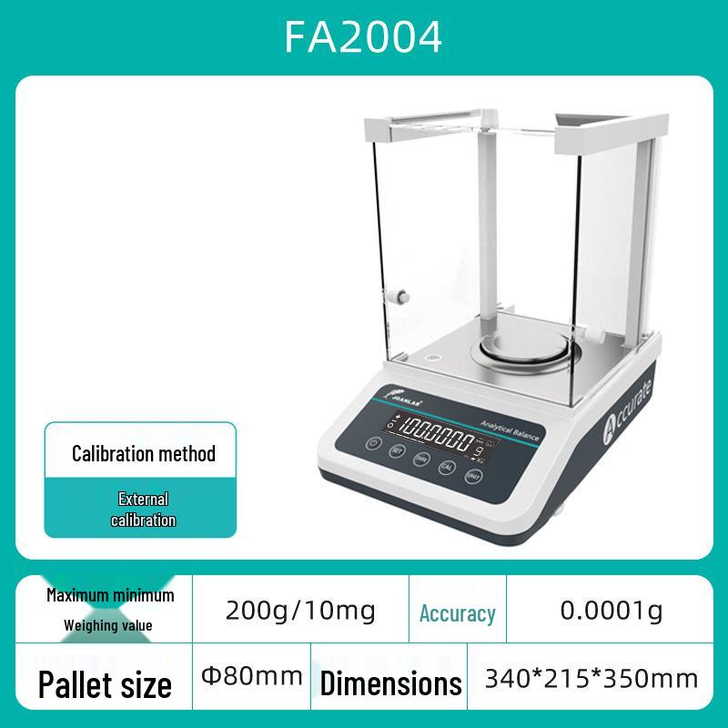 Qun'an Precision Analytical Balance 0.1mg (0.0001g) Accuracy