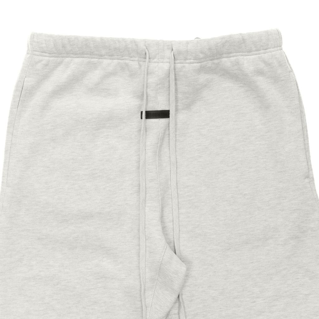 Fear of God Essentials Флисовые штаны на шнурке с логотипом, унисекс, цвет Светло-серый Овсяный FOG-SS21-602