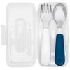 OXO Tot Fork and Spoon Set - Dusk, Navy, Tot Navy