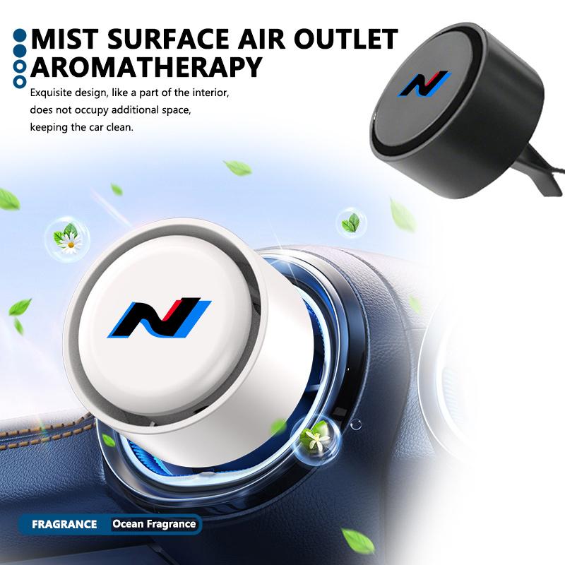 Car Air Outlet Aromatherapy Clip Outlet Perfume Freshener For Hyundai N LINE i30 i20 Sonata Accent Tucson Elantra Azera Equus HH52