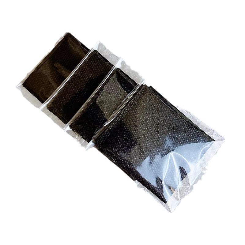 Одноразовая эластичная повязка на голову для спа на липучке, черная и белая