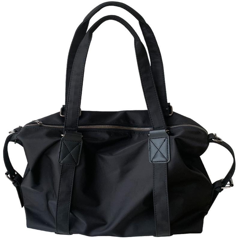 Сумка-тоут для деловых поездок, женская сумка через плечо большой вместимости, легкая мужская дорожная сумка из нейлоновой ткани