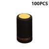 100Pcs Heat Shrink Capsules Wine Bottle Capsules Wine Heat Shrinkable Cap Wine Shrink Film Wrap For Straight Mouth Bottle