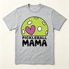 Pickleball Mama TShirt Cute Mom Gift Unisex Funny Lover Casual Cotton Tee Streetwear Sport Player Life Fun Unisex Short Sleeve Navy