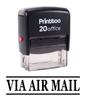 Printtoo Self Inking Rubber Stamp VIA AIR MAIL Office Stationary Custom