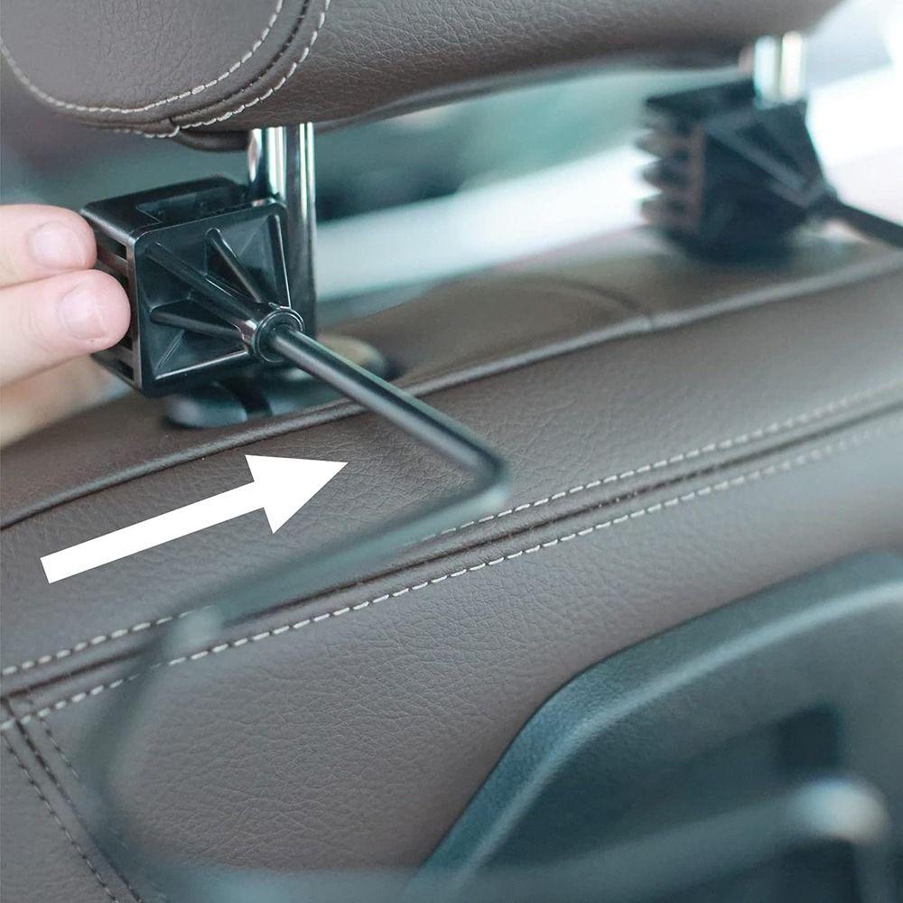 Black Cowboy Hat Car Holder Rack Heavy Duty Car Hat Rack Practical Hard Hat Holder for Car