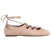 Zara Fashionable Comfortable Personalized Trendy Design With Decorative Contrast Details Round Toe Ballet Flats Women Flats Pink 12545510050