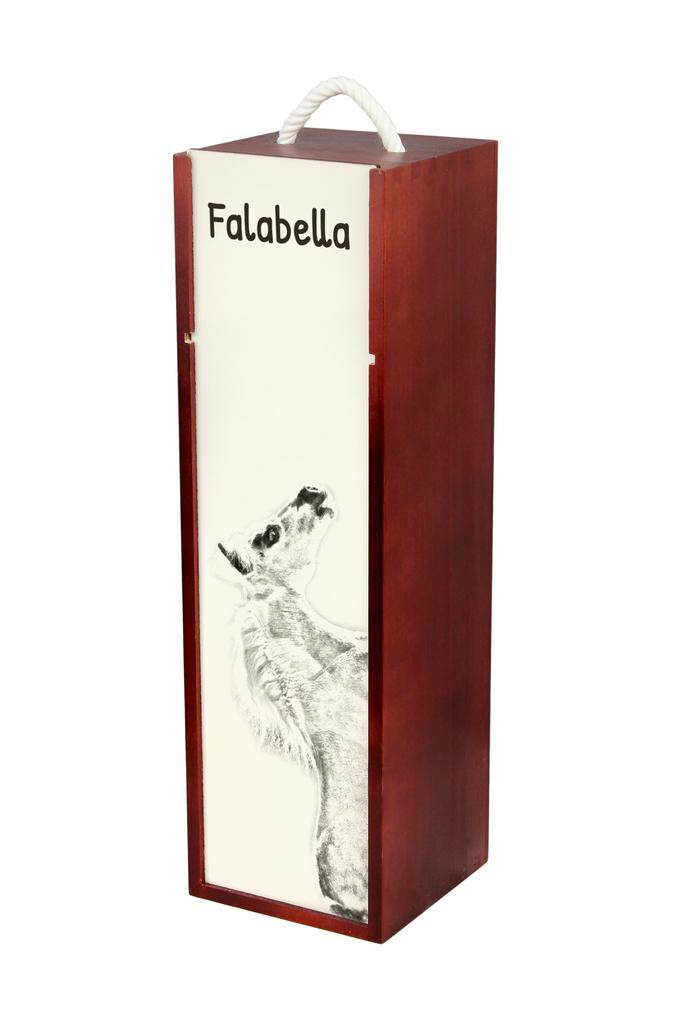 Falabella – Wine box with a horse, alcohol box with graphics | Art-Dog