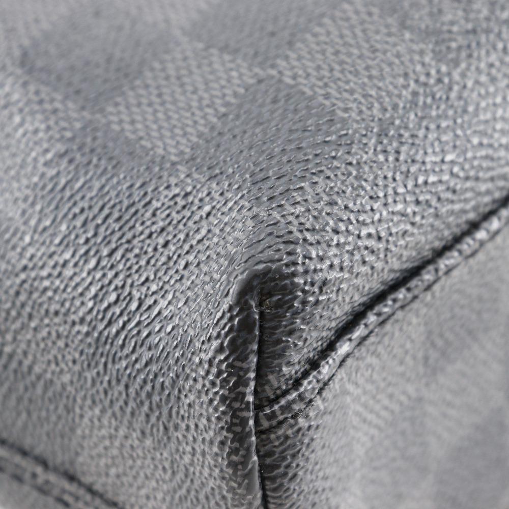 Louis Vuitton Mick PM Shoulder Bag N41211 Black Damier Grafitto Canvas Mens Used