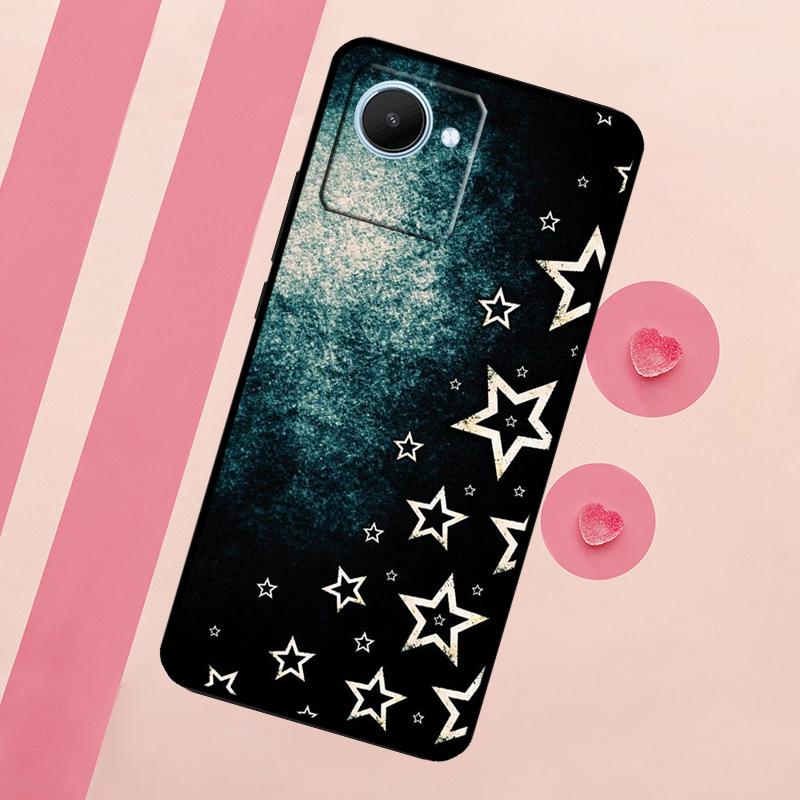 Stars Colourful Case For Realme 11 Pro Plus 10 9 GT Neo 5 3 3T C11 C15 C25s C21Y C30 C31 C33 C35 C53 C55