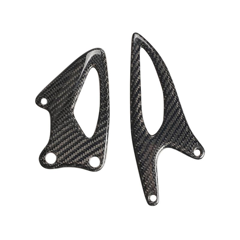 Защита педали и пятки из углеродного волокна для Yamaha YZF-R1 / R1M 2020-2025, Защита подножки мотоцикла