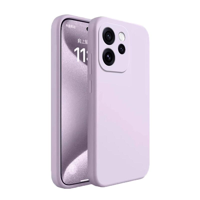 Подходит для чехла мобильного телефона OPPOReno11Pro, новый защитный чехол Reno11 из жидкого силикона, полноразмерная защита объектива от падения
