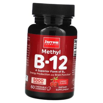 Метил В12, Methyl B-12 5000, 60леденцов Вишня (36345041)