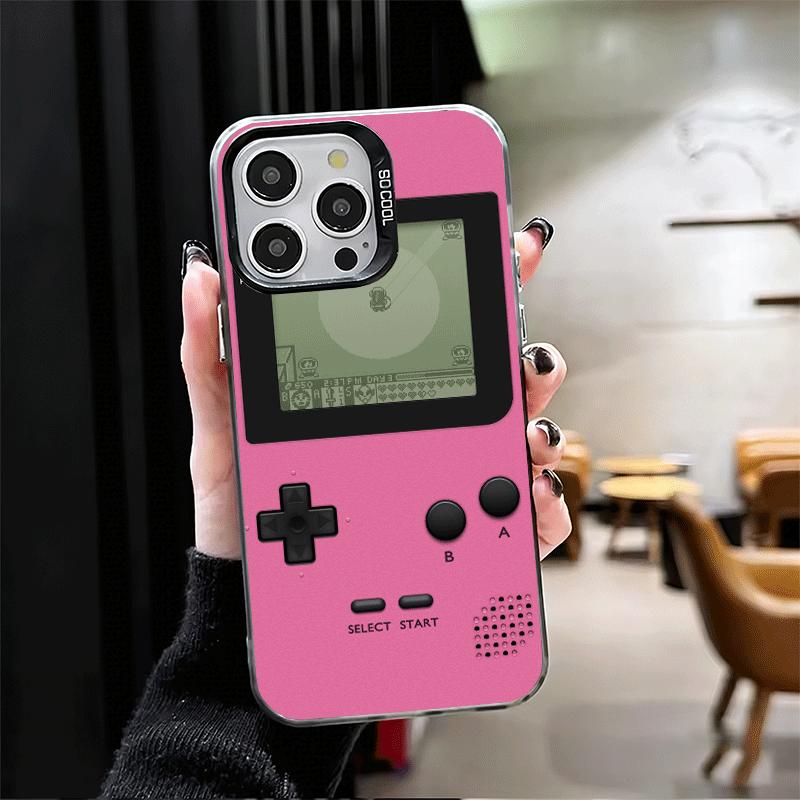Game Console Trend Pattern Shockproof Phone Case for iPhone 17 Air 16 16E 15 Pro Max 14 Plus 13 Mini 12 Back Cover Anti Fall Fun