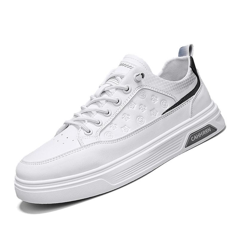 Мужская обувь 2025 года, новая весенняя повседневная обувь для сноуборда, дышащие белые туфли на плоской подошве, мужская модная универсальная спортивная обувь на мягкой подошве