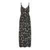 Women's Printed V-Neck Strappy Dress