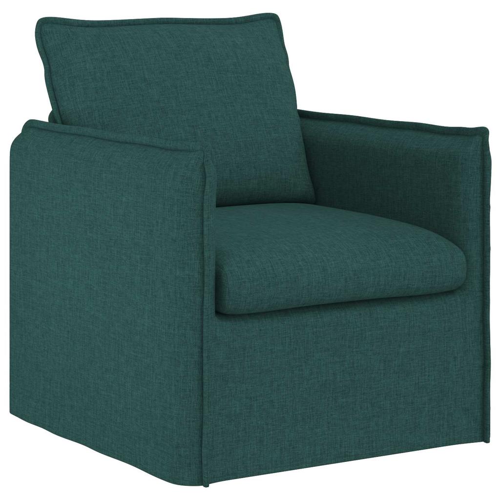 Sofa Dark Green 75 x 82 x 85 cm Fabric