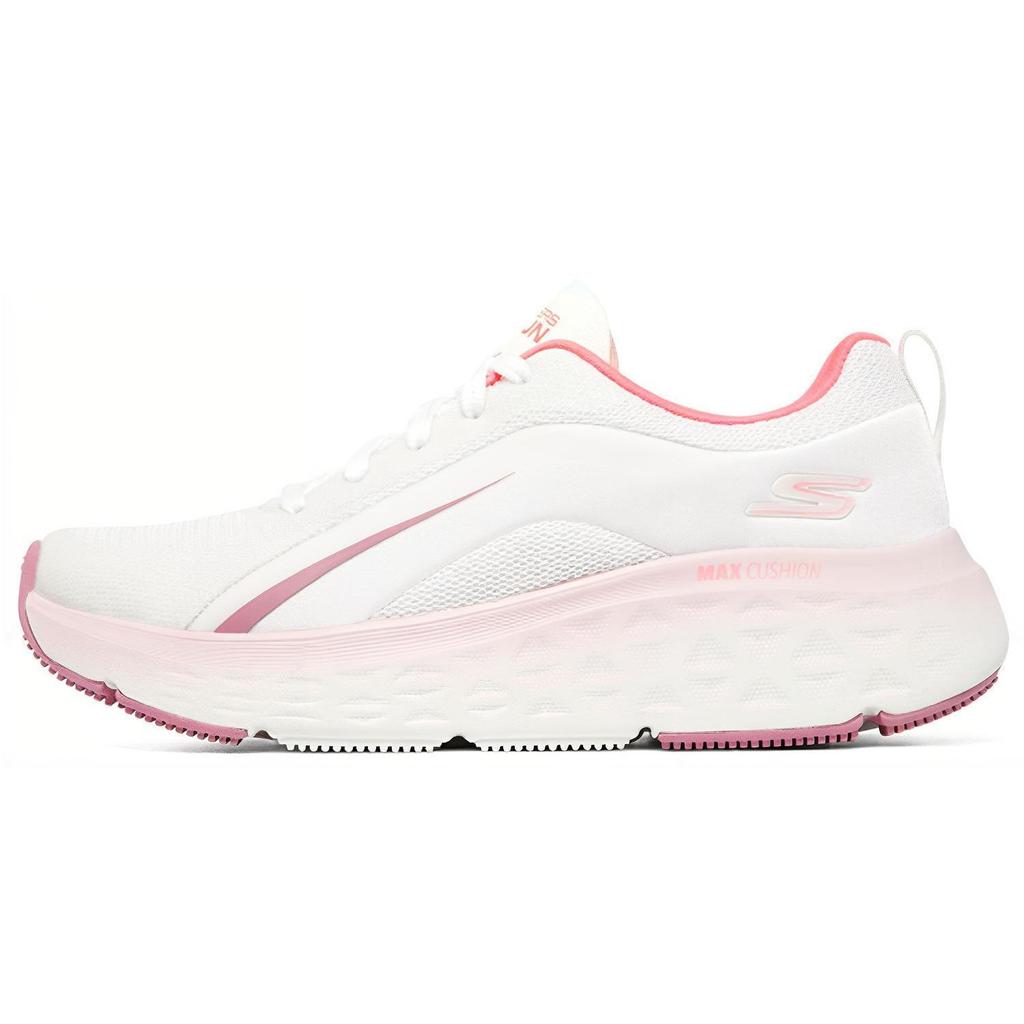 Skechers Go Run Удобные Низкие Беговые Кроссовки Женские Кроссовка Белый Коралл 129121-WCRL