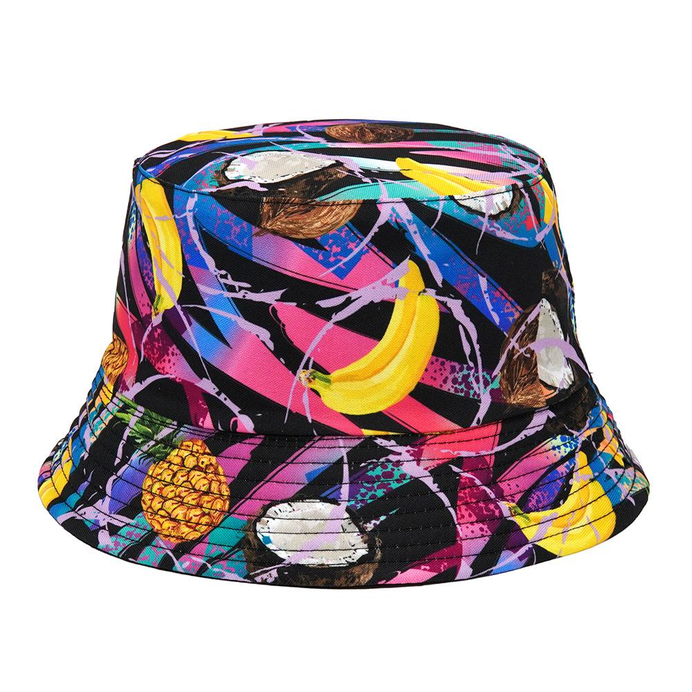 2023 Custom Sublimation Printing Double-Sided Bucket Hat All Over Printing Reversible Bucket Hats