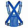 with Pockets Reflective Safety Vest Reflective Strips Reflective Running Vest  for Running Cycling