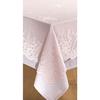 Une surprise se cache derrière cette offre Nappe antitache toutes dimensions - Nappe + Surnappe Rose - Nappe Rectangulaire 150 x 220
