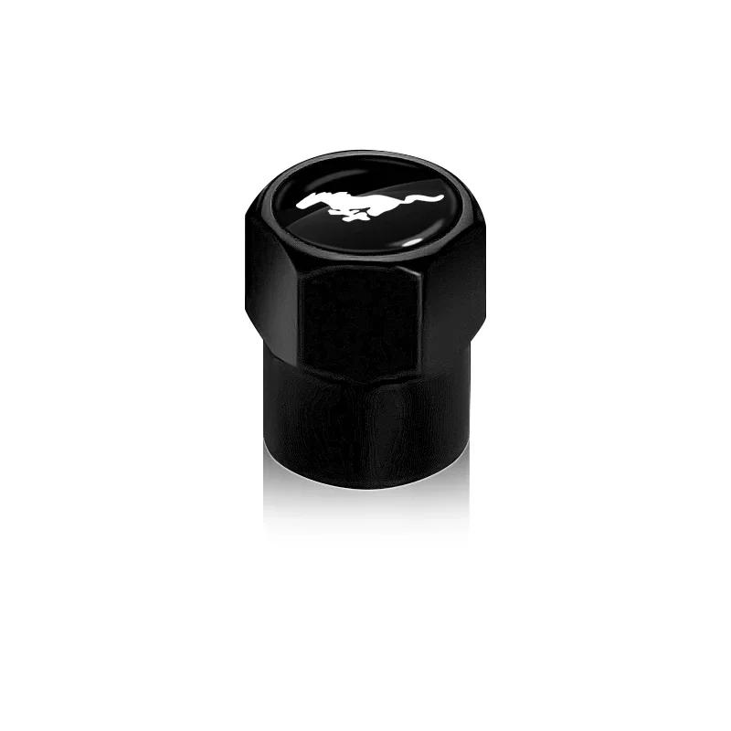 New 2026 Car Sticker 4PCS Metal Car Wheel Tire Valve Air Stem Cap Car Accessories for Ford Focus 2 Mk3 F150 Mondeo C-Max Fusion