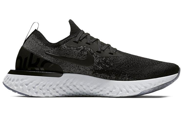 Nike Epic React Flyknit Черный Темно-серый Женский AQ0070-001