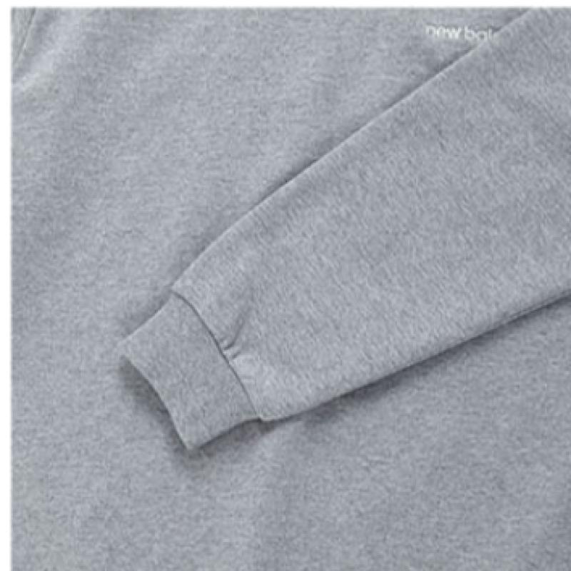 New Balance Club Nbncc21033 Gr Essential Back Logo Толстовка унисекс с длинным рукавом Футболка