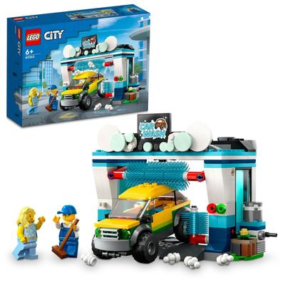 LEGO City Car Wash Machine Toy Gift Birthday Block Educational Christmas Boys Girls Kids 6 Years Old 7 Years Old 8 Years Old 9 Years Old City