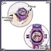 1pcsKids Projector Light Wristwatch K-POP Demon Hunters Electronic Watch Multifunctional Wristband Toy Birthday Gifts