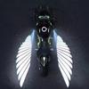 2 шт. светодиодный проектор для днища мотоцикла Ghost Motorcycle Goldwing Wings Accessories L Z7K7