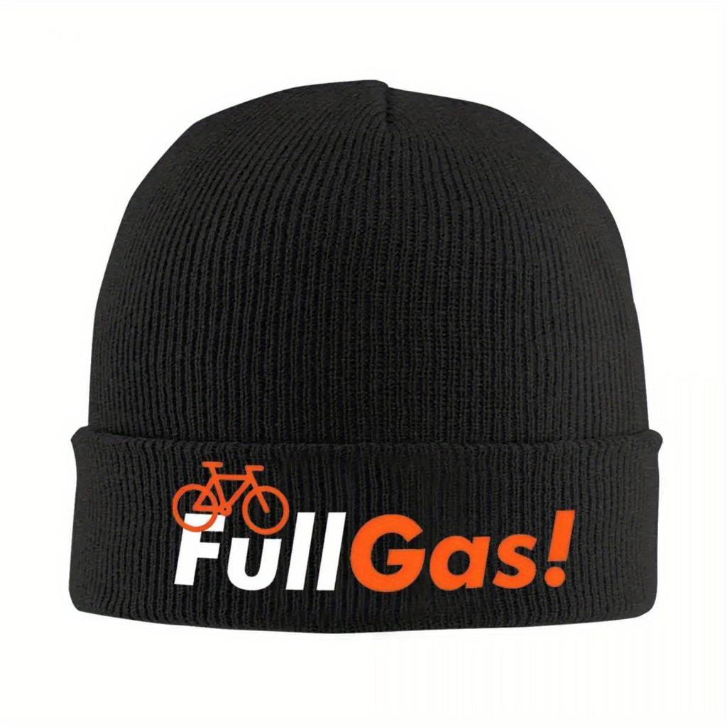 Вязаные шапки Full Gas Cycling для женщин, унисекс, бини, зимние шапки, повседневные шапки
