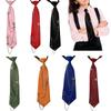 Japanese Punk Necktie Star Chain Neck Tie Student Uniform Adjustable Pre Tied Neck Tie Shirt Collar Neckwear for Women