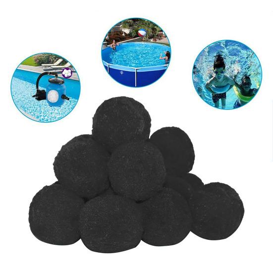 Шарики для фильтров для бассейнов Долговечные волокнистые шарики для фильтров для бассейнов Многоразовые экологически чистые фильтрующие шарики для бассейнов Аквариумы для рыб