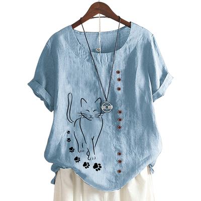 Удобный и шикарный женский повседневный топ в 11 цветовых вариантах с акцентами на пуговицах